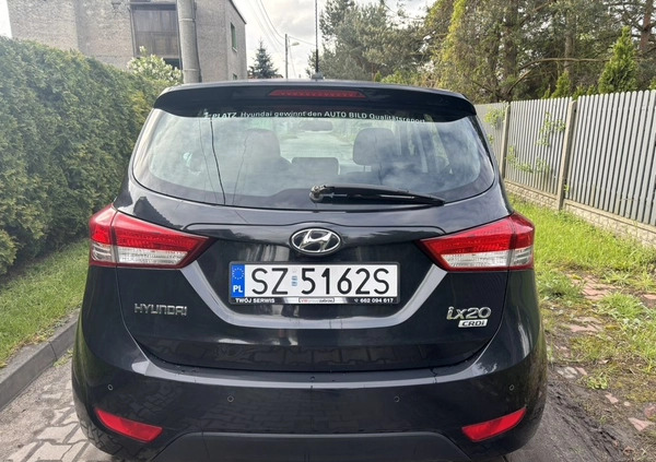 Hyundai ix20 cena 22900 przebieg: 226131, rok produkcji 2011 z Rabka-Zdrój małe 191